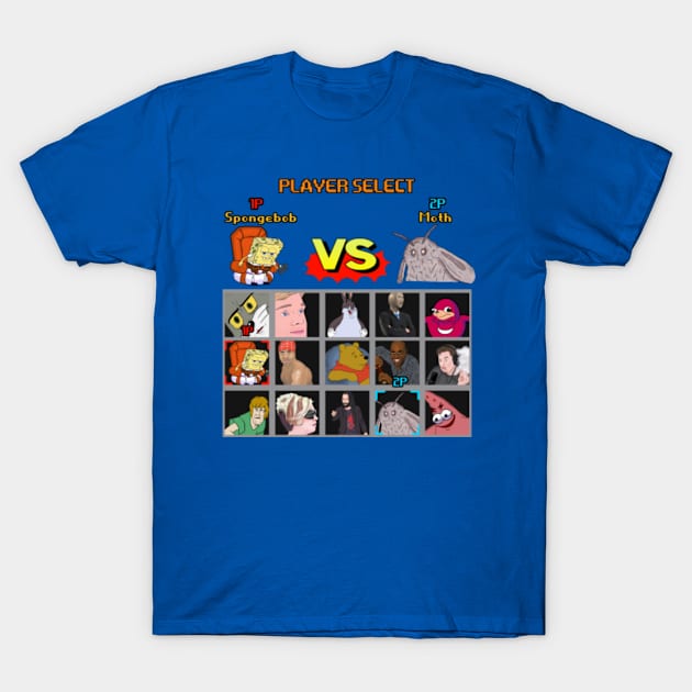 Dank Meme Fighter Video Game T-Shirt by Barnyardy